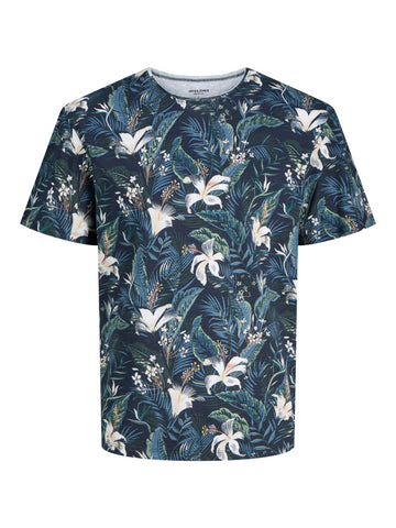 T-shirt van Jack & Jones Mini voor jongens met hawaii print