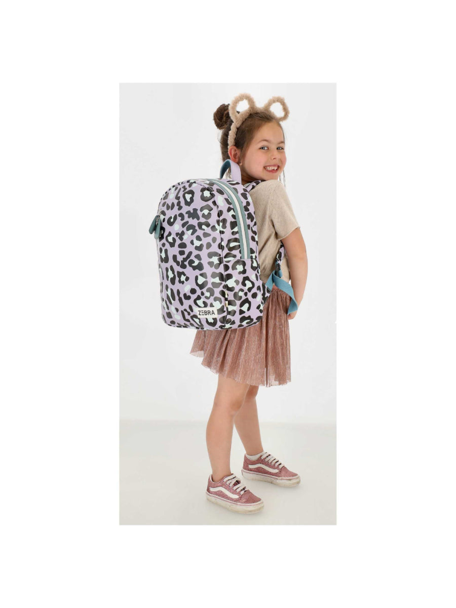 Rugzak voor meisjes met panterprint van Zebra Trends
