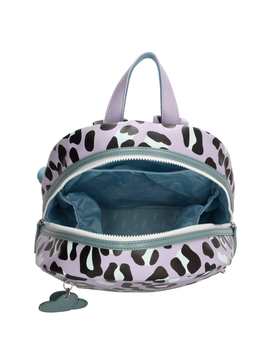 Zebra trends rugzak voor meisjes in panterprint