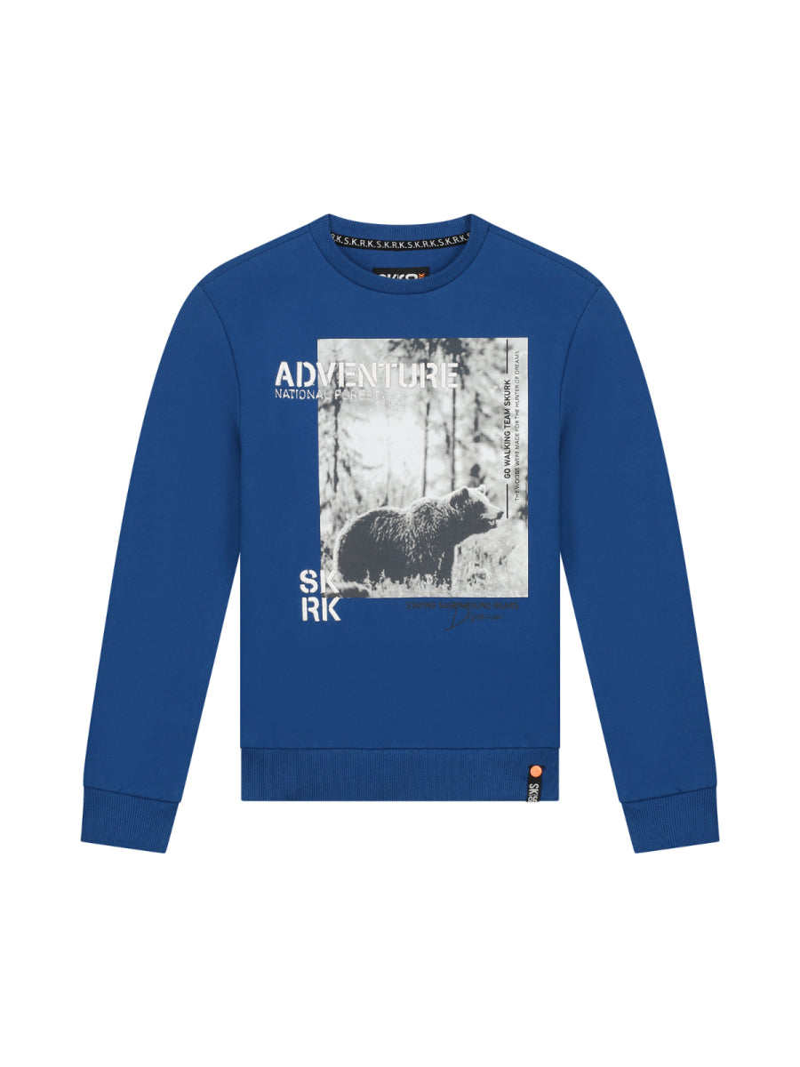 sweater voor jongens van SKURK in het blauw