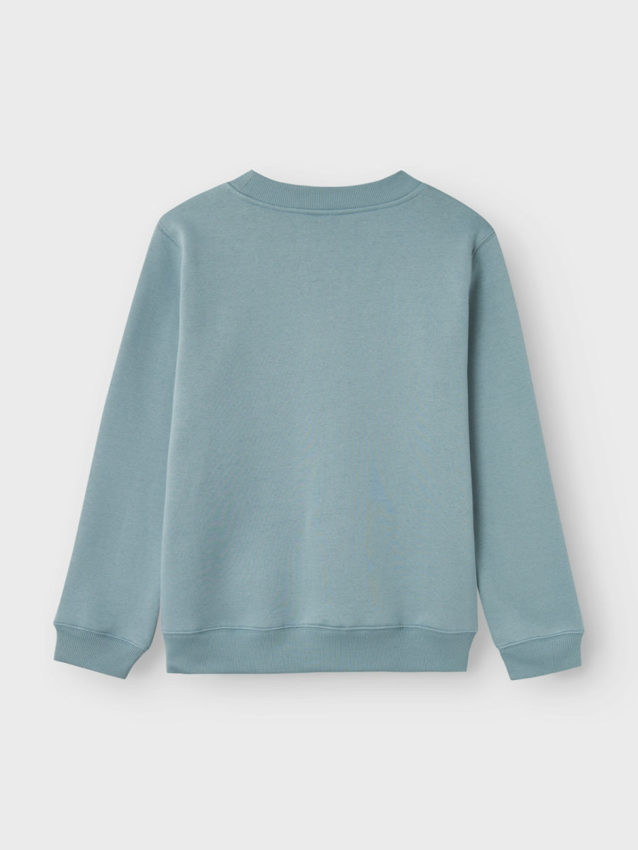 Sweater voor jongens in lichtblauw van LMTD