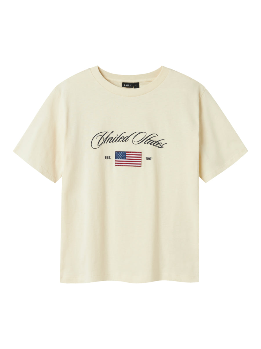 Shirt voor jongens van LMTD met united states print