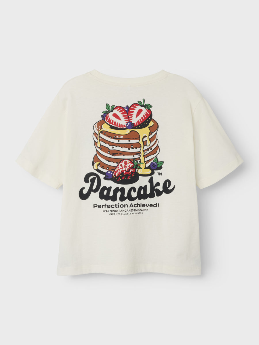 T-shirt voor meisjes met rugprint van Name it
