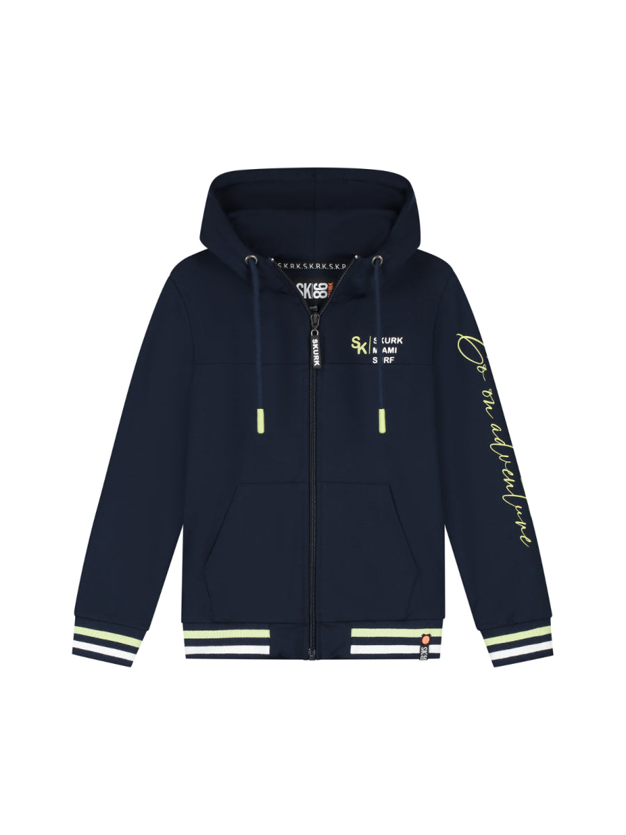 Vest in navy blauw voor jongens van Skurk zomercollectie 2025