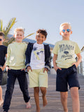 Vest in navy blauw voor jongens van Skurk zomercollectie 2025