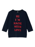 Shirt voor baby van Name it baby met print