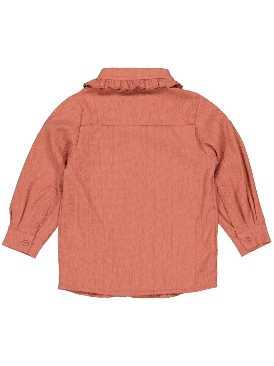 blouse van levv labels in oud roze voor meisjes