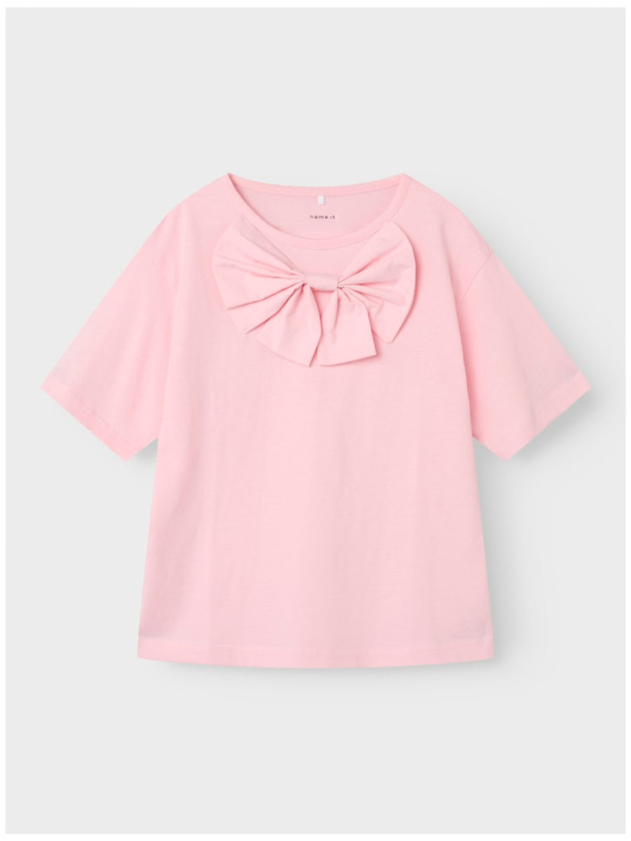 blouse in het roze met strik voor meisjes van kids only