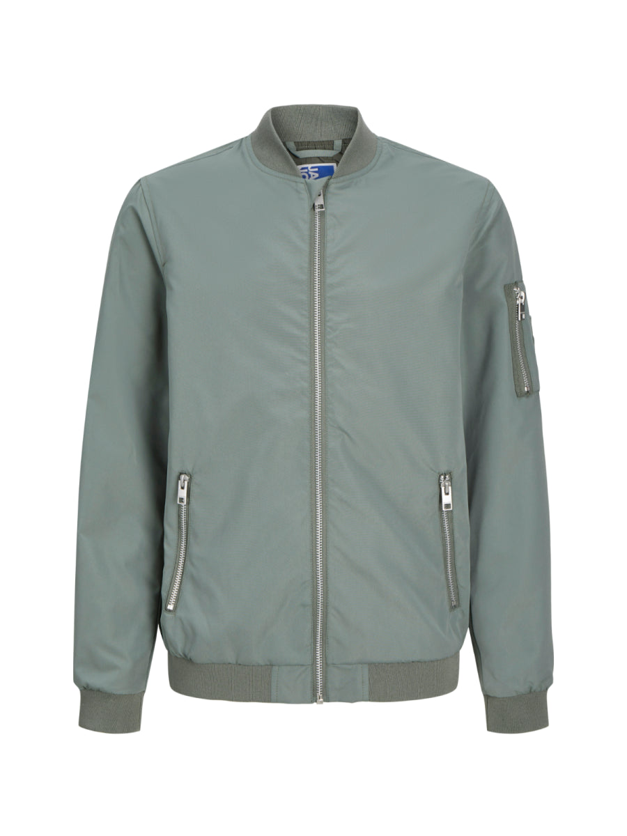 Bomberjack voor jongens in het groen van Jack & Jones Mini