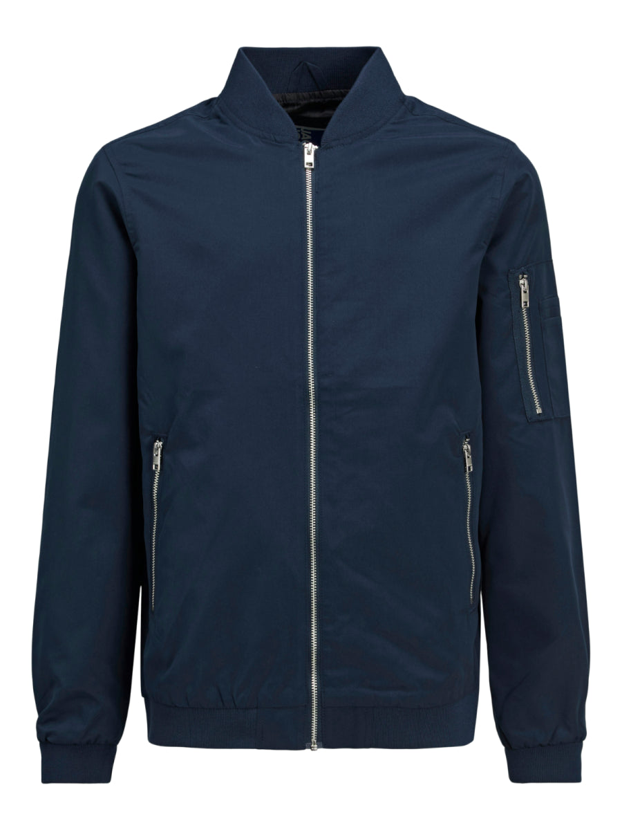 Bomberjack voor jongens in het blauw van Jack &Jones
