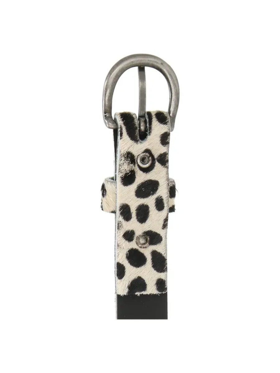 Broeksriem voor kinderen van Hide & Stitches met cheetah print