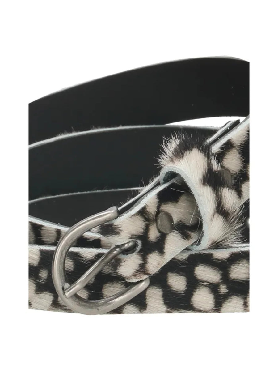 Broeksriem voor kinderen in reversed luipaard van Hide & Stitches