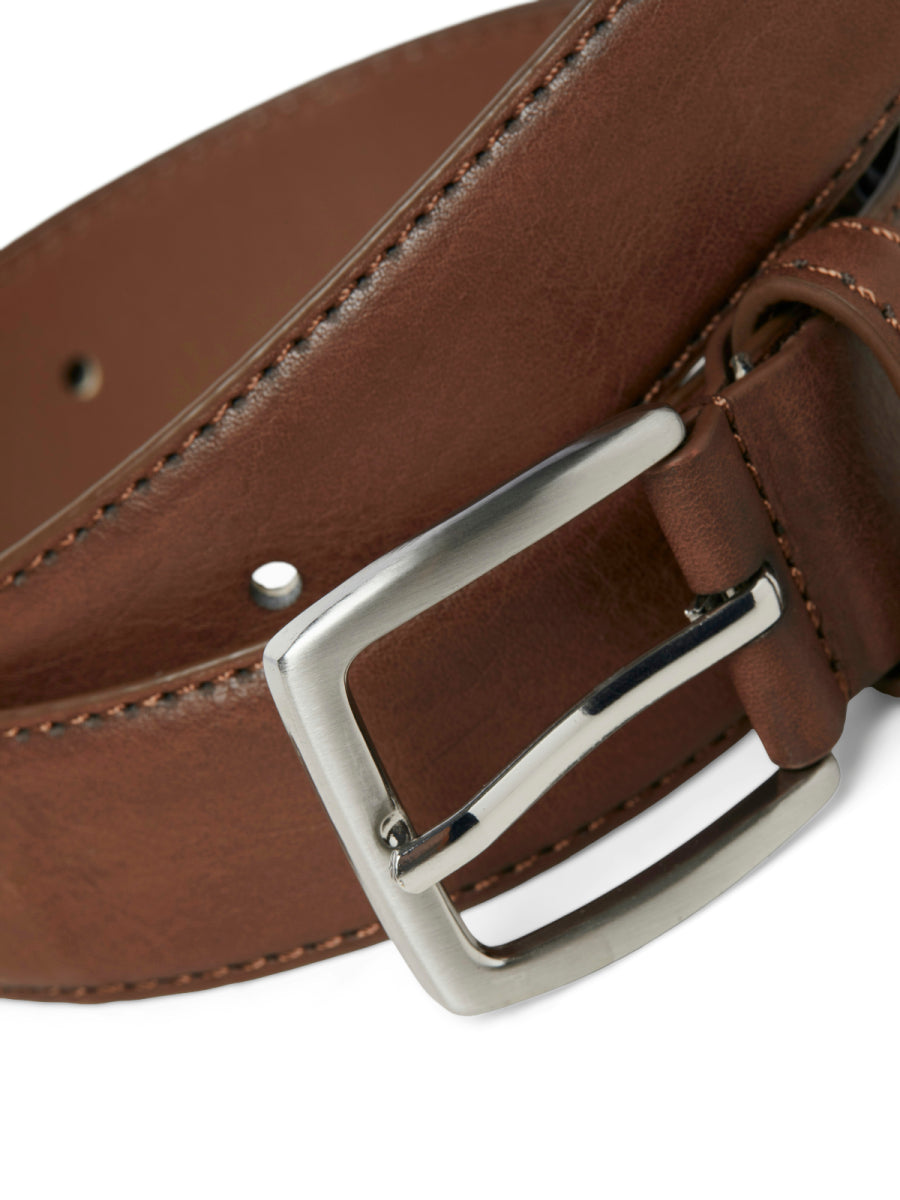 Broeksriem in bruin voor jongens van jack & Jones junior