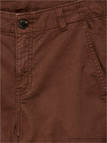 Cargo broek voor jongens in bruin van ONLY