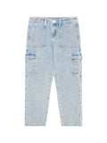 Cargo denim broek voor kinderen van the new
