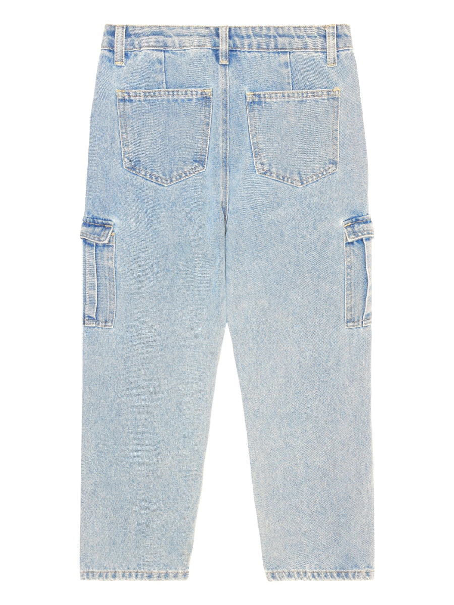 cargo jeans voor jongens en meisjes van the new
