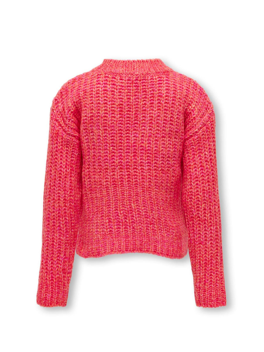 pullover in fuchsia roze voor meisjes van Kids ONLY