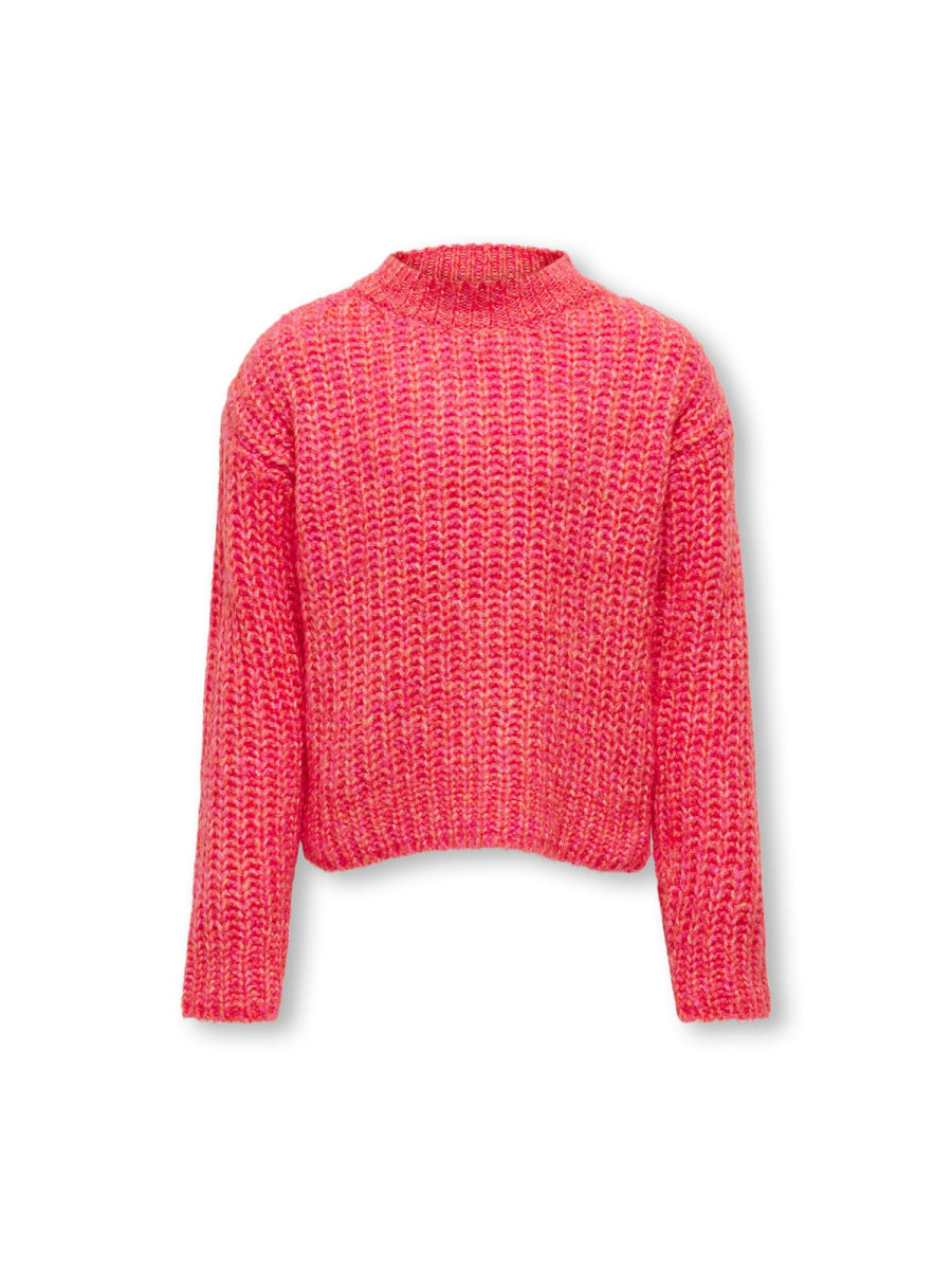 Roze trui pullover voor meisjes van wol van Kids ONLY