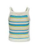 gebreide top voor meisjes met blauwe strepen van Kids ONLY