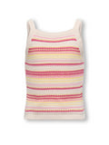 Gebreide top voor meisjes in roze van Kids ONLY