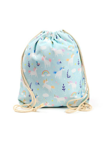 Gymtas met unicorn print voor kinderen van Pucator