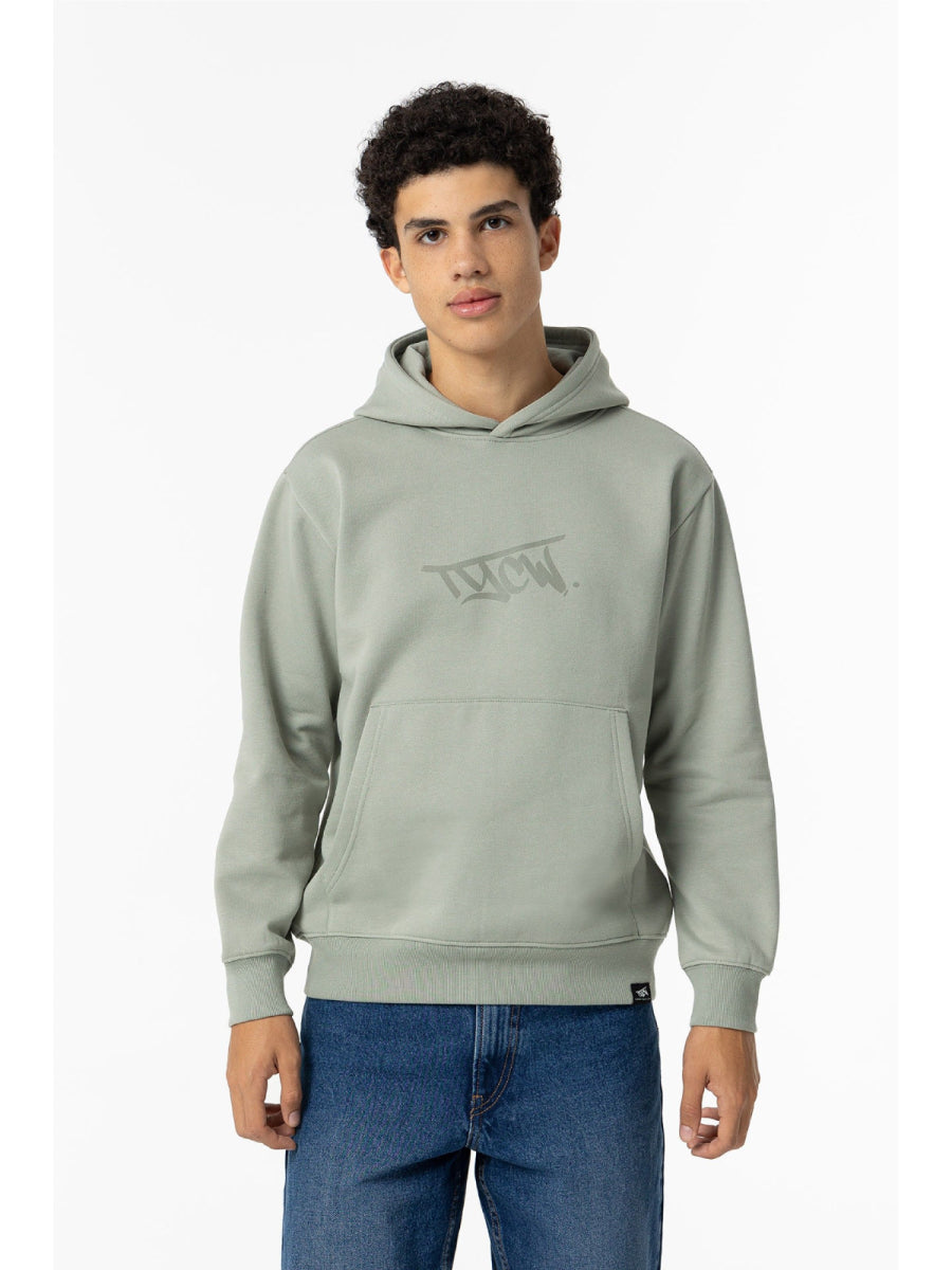 Hoodie in olijfgroen voor tienerjongens van Tiffosi