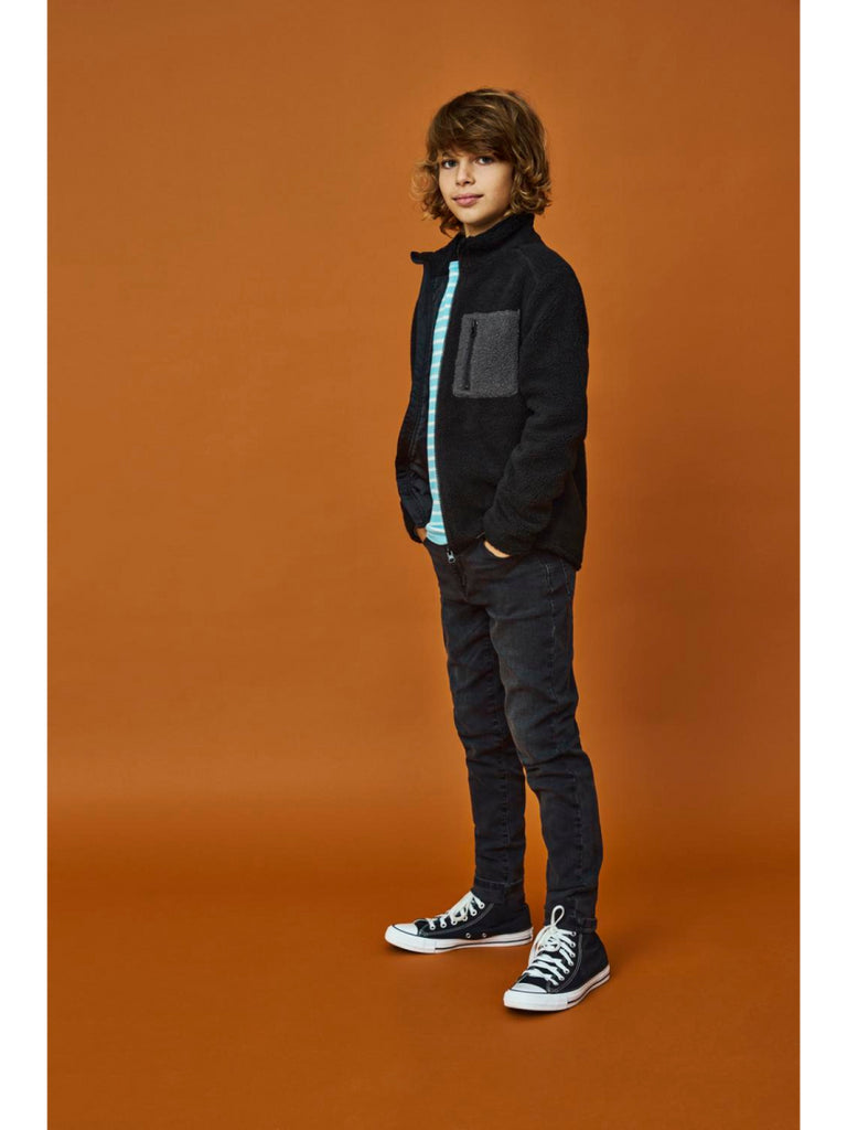 Jeansbroek voor jongens van Kids ONLY in washed black