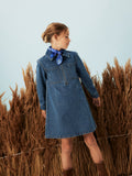Jeans jurk van Name it voor meisjes voor herfst