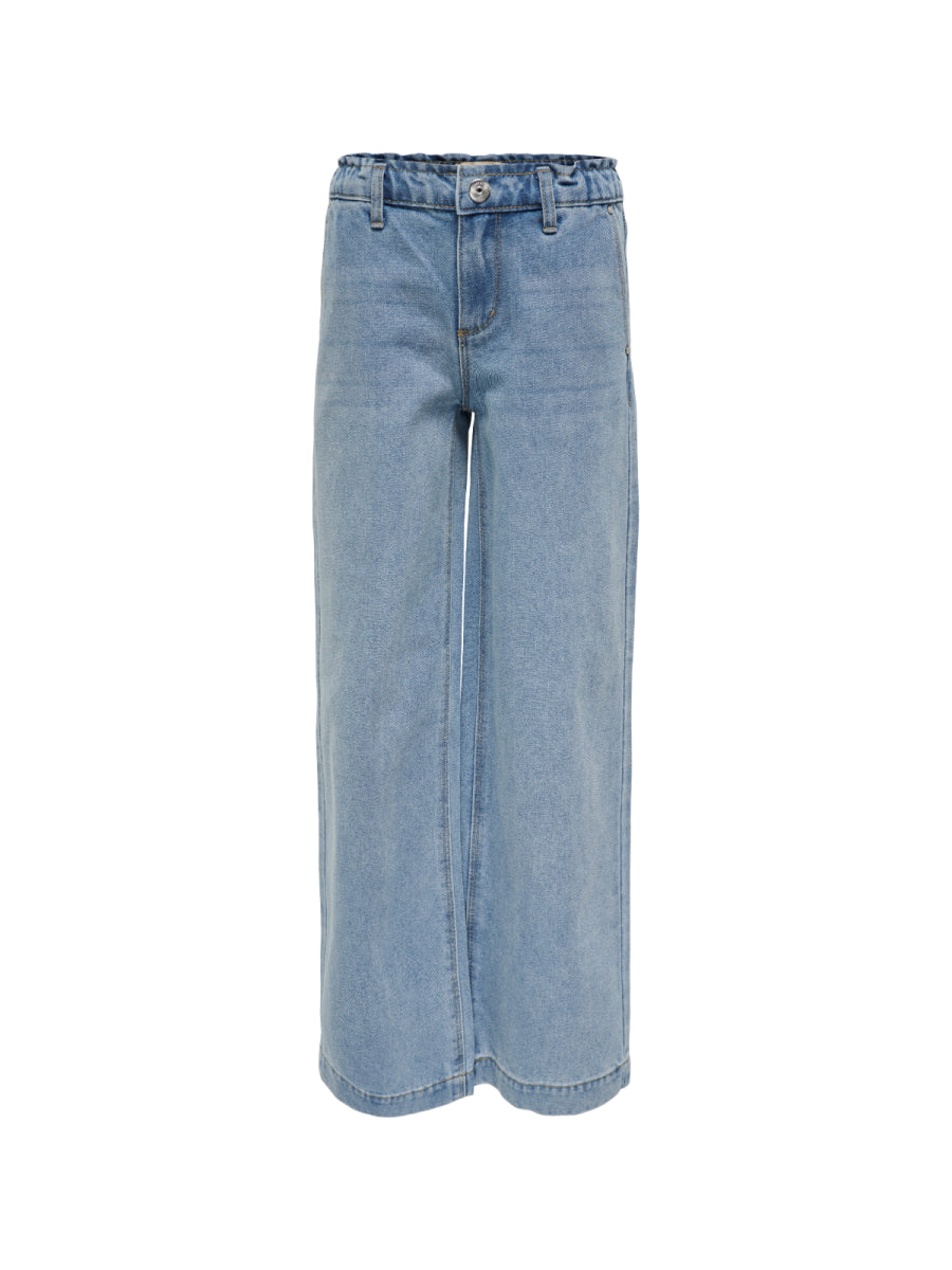 jeansbroek wide fit van only voor meisjes