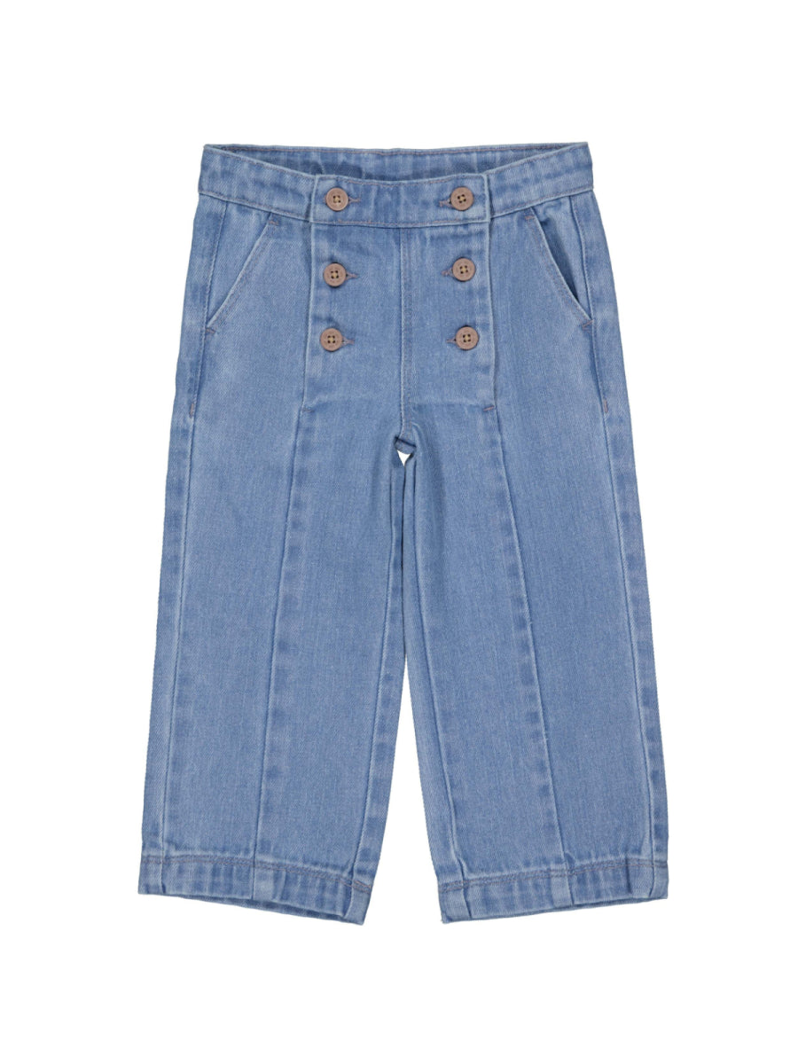 Jeansbroek voor meisjes van LEVV in blauw