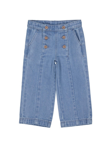 Jeansbroek voor meisjes van LEVV in blauw