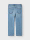 Jeansbroek voor jongens van Name it in het blauw in straight fit