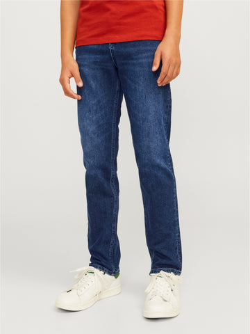 Jeansbroek regular clark van Jack and Jones Junior in blauw