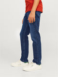 Jeans voor jongens in het blauw regular fit van Jack and jones