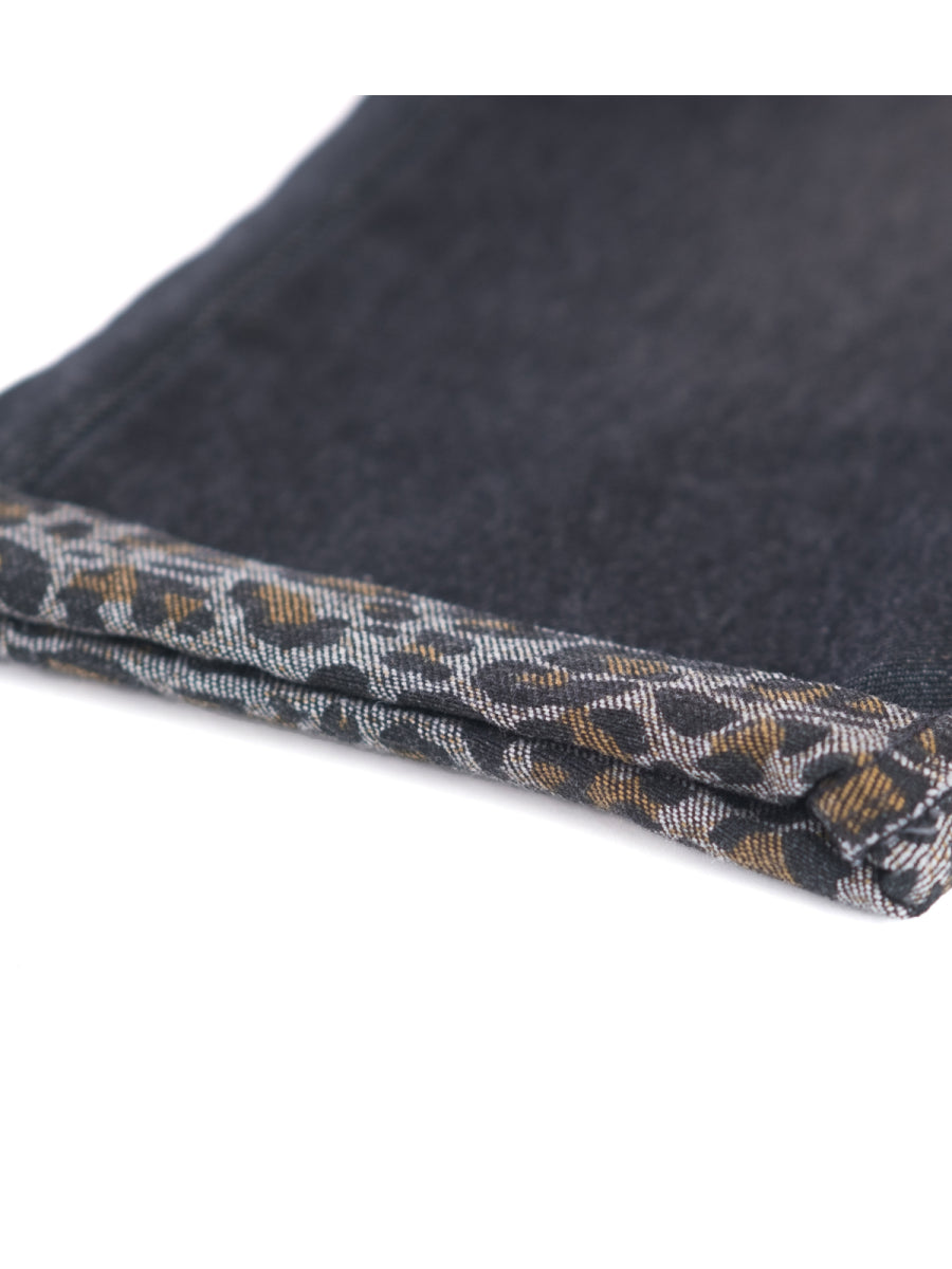 jeansbroek zwart met wijde pijpen voor meisjes van Mini Rebels