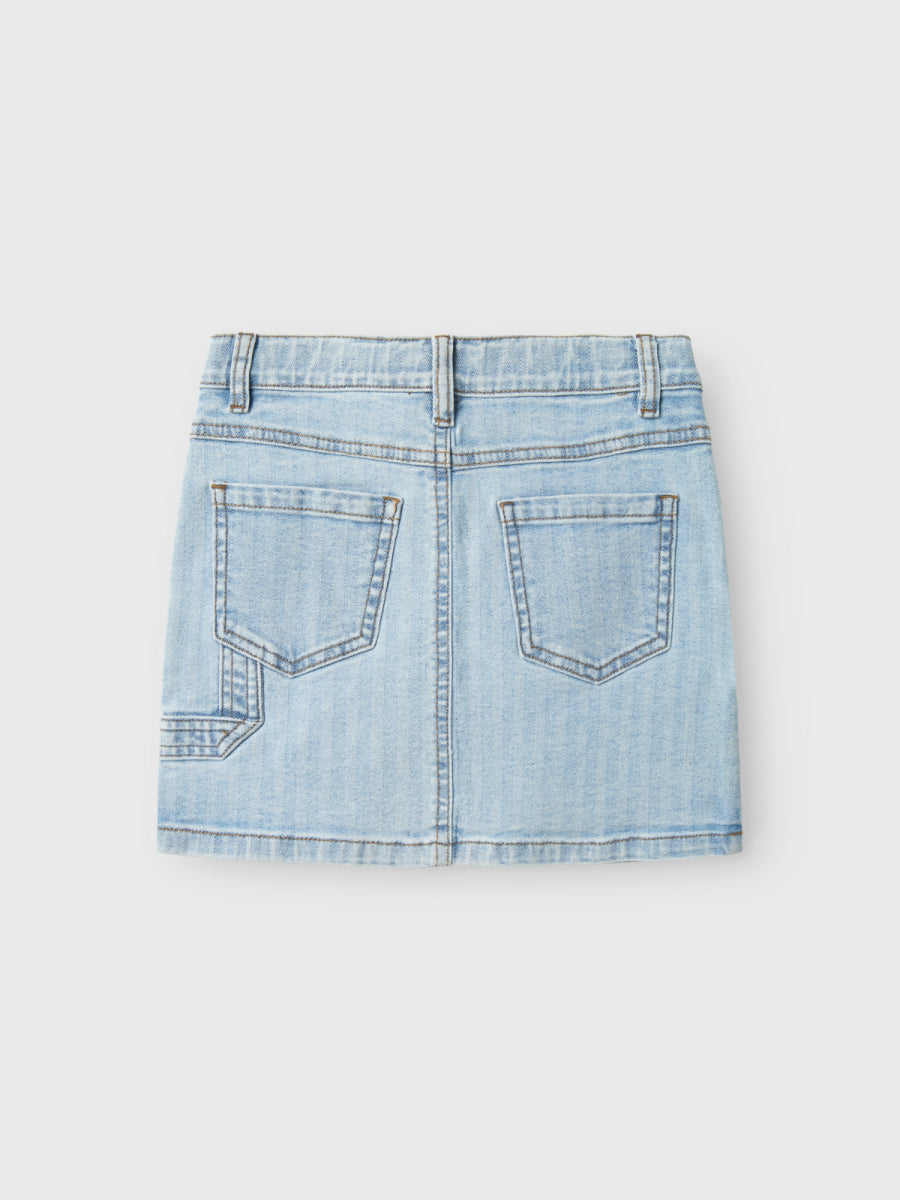 Korte Jeansrok voor meisjes in blauw van Name it