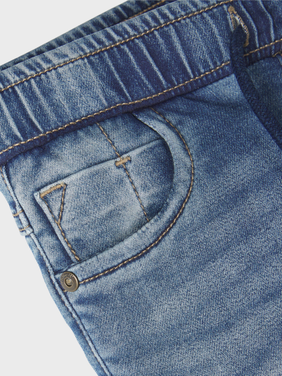 Jeans jogger voor kinderen van NAME IT in het blauw