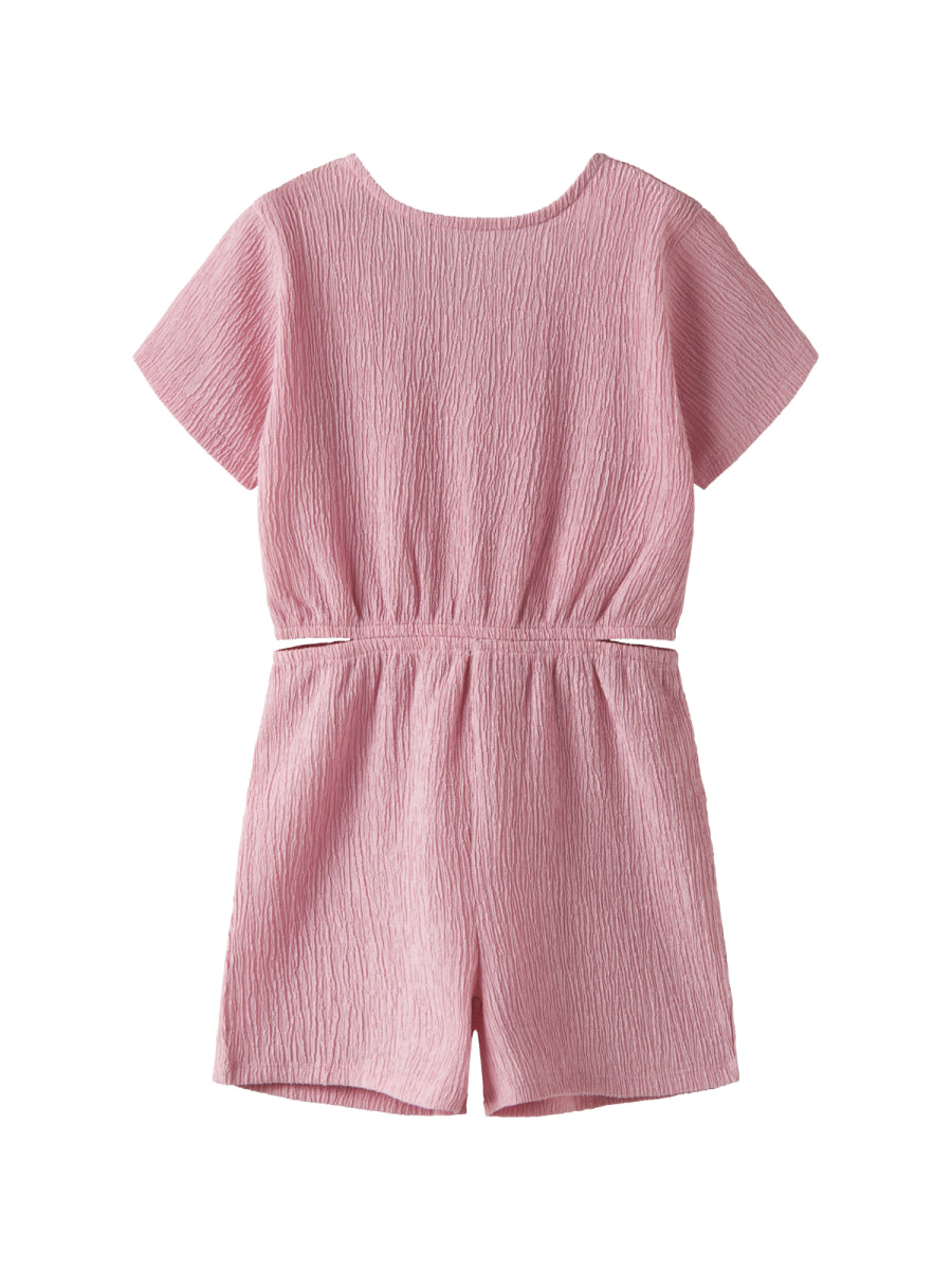 Jumpsuit voor meisjes in het roze van Name It 