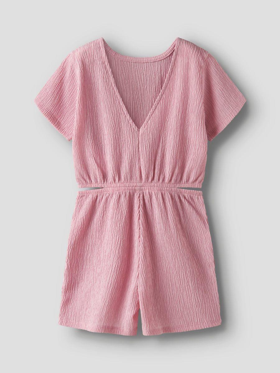 Jumpsuit voor meisjes in het roze van Name It 