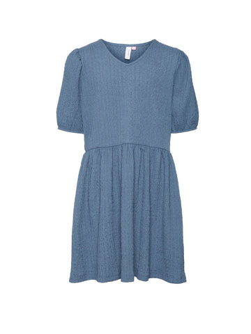 Korte jurk voor meisjes van Vero Moda Girl in het blauw
