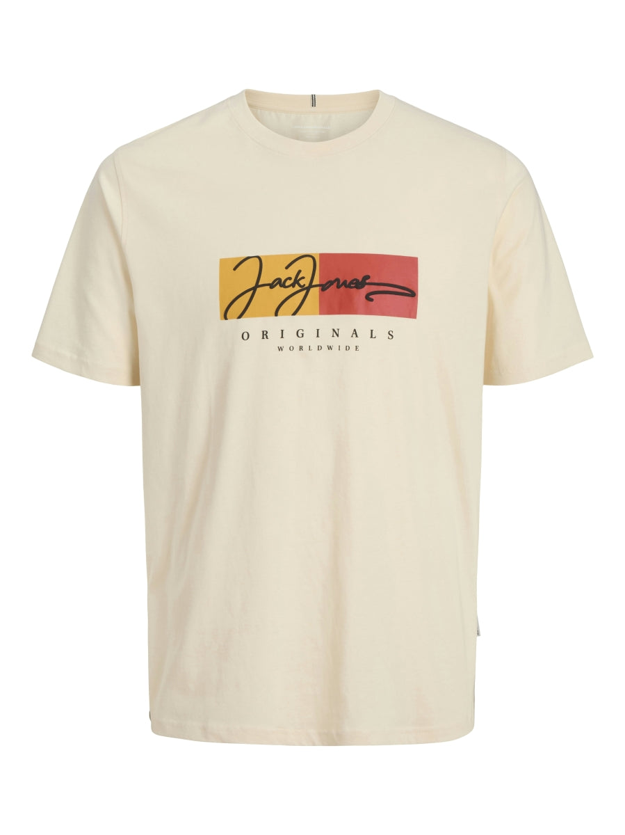 T-shirt jack and jones Mini met logo print voor jongens