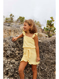 playsuit in geel voor meisjes van Quapi Kidswear