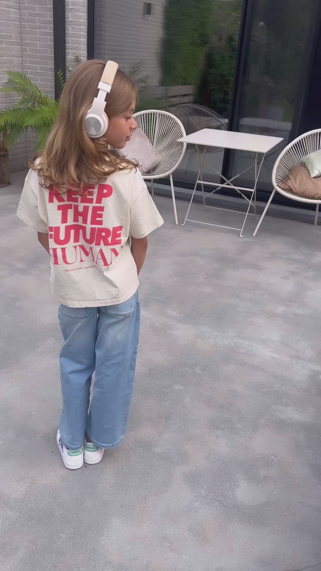 Video T-shirt Keep the future human