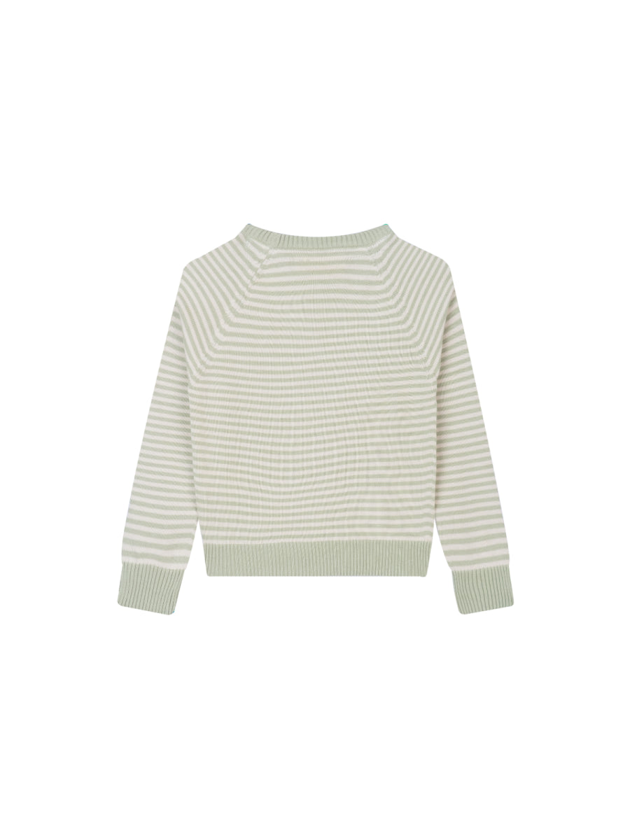 Pullover in het groen voor jongens van mini rebels