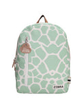 Rugzak voor meisjes in groene giraffe print van Zebra Trends