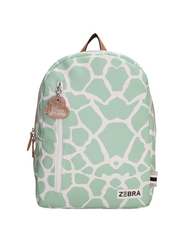 Rugzak voor meisjes in groene giraffe print van Zebra Trends