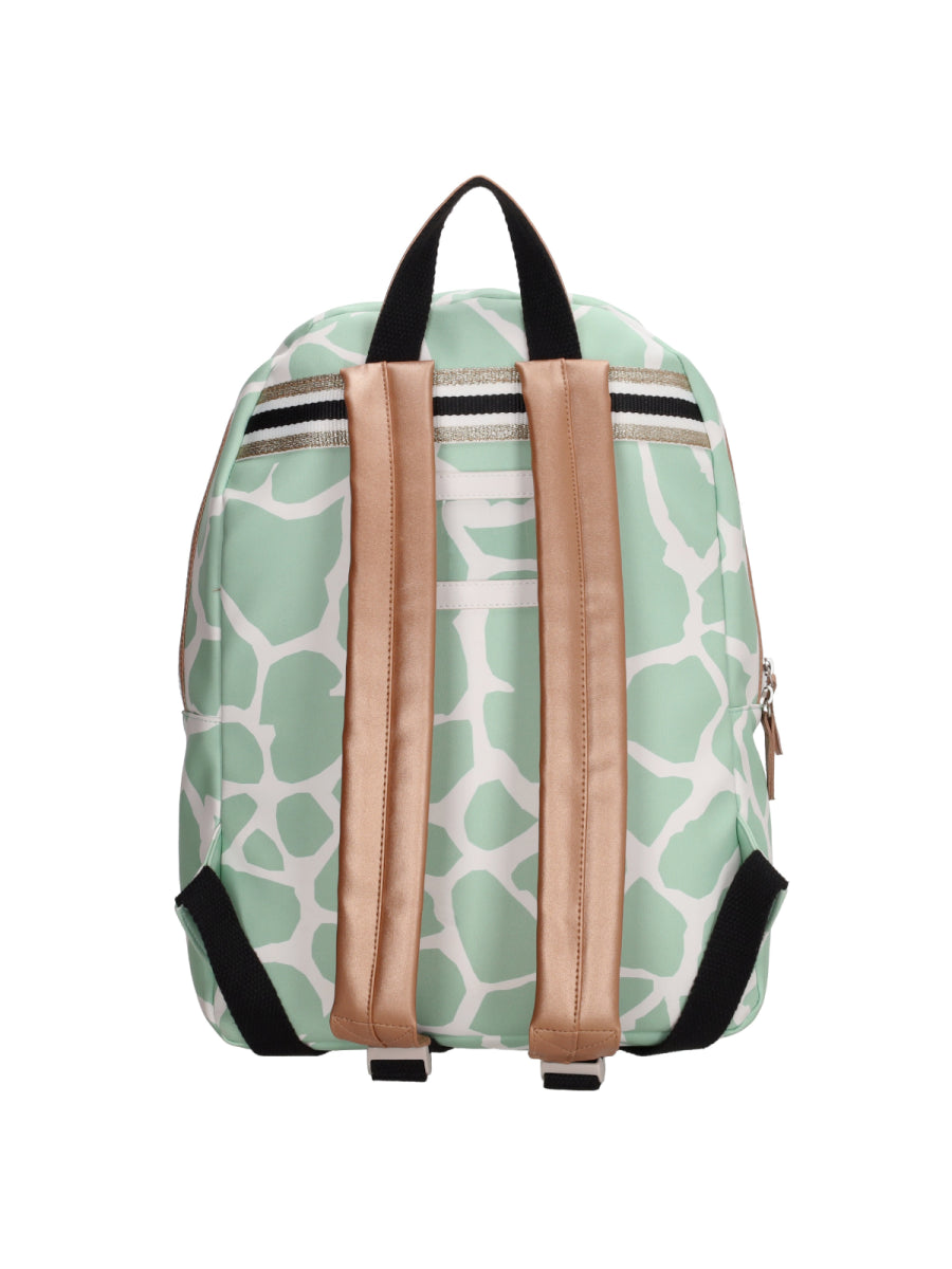 Rugzak voor meisjes vn het merk Zebra Trends in giraffe print