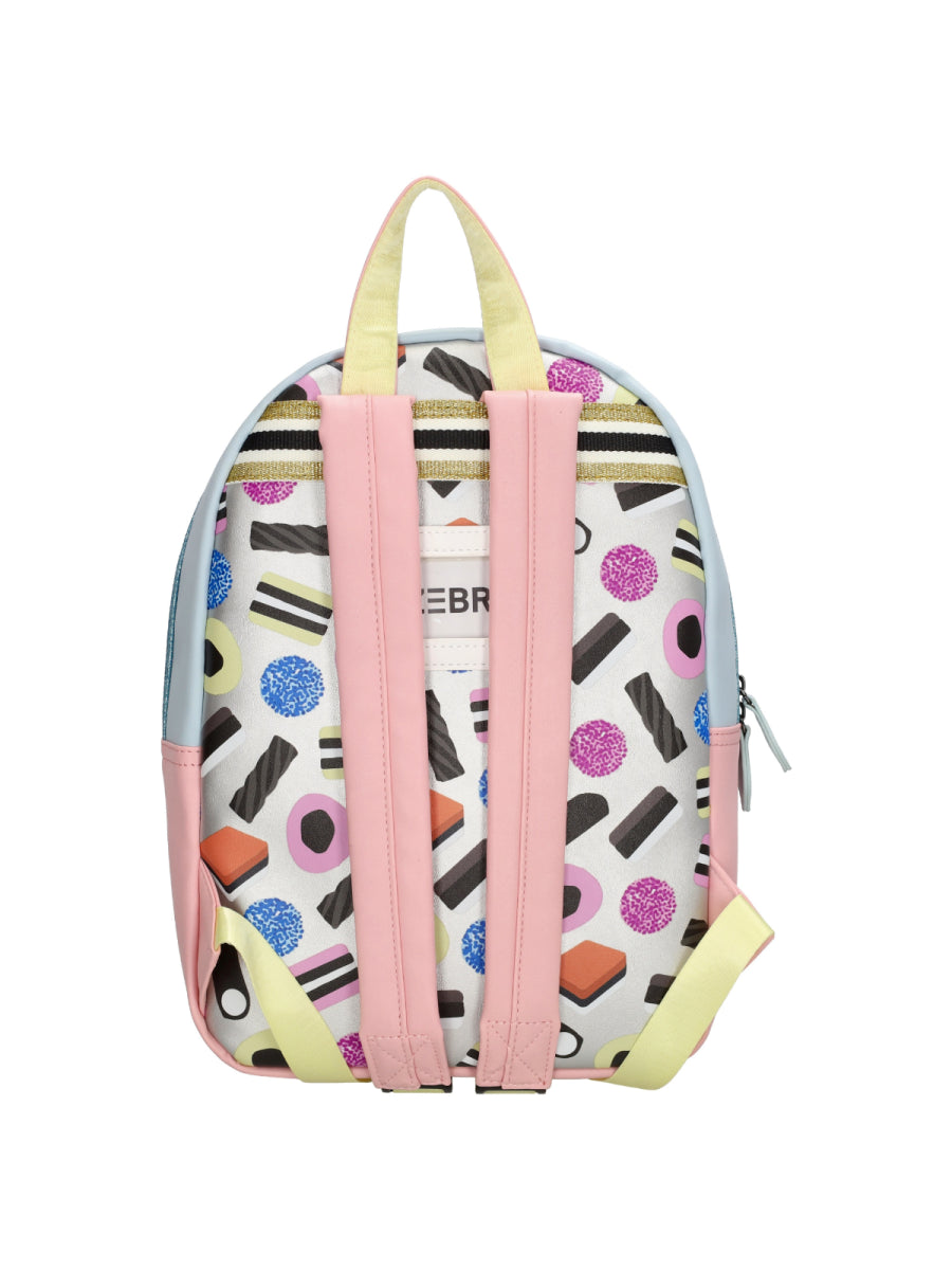 Rugzak van Zebra Trends met snoepgoed print voor meisjes 