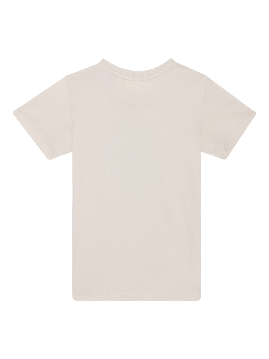 T-shirt in het beige voor jongens van Mini Rebels zomerkleding 2025