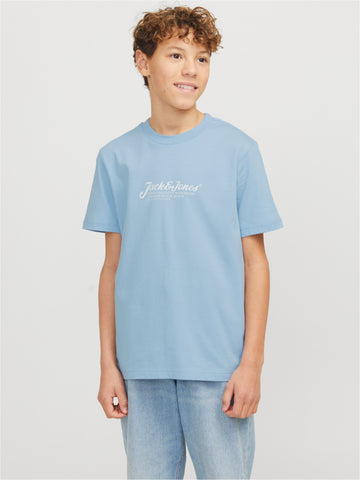 Shirt voor jongens van jack and jones junior in het blauw